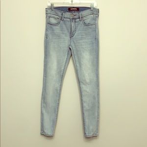 Express stretch denim legging